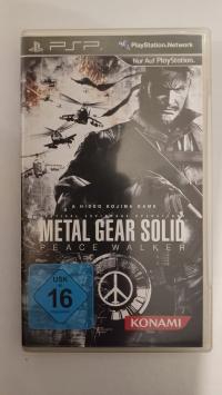 Metal Gear Solid Peace Walker, PSP