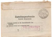 GENERALNE GUBERNATORSTWO -CZARNY DUNAJEC -CICHE -SĄD GRODZKI -obieg 1943 r