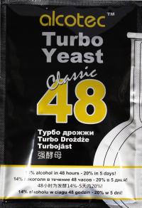Alcotec 48 Turbo Classic дистилляционные дрожжи дешево