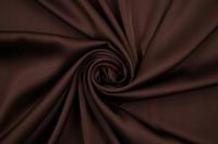 TKANINA SATYNA ALA JEDWAB PREMIUM CZEKOLADOWY BRĄZ