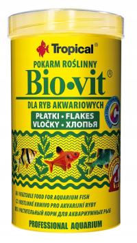 TROPICAL pokarm dla ryb BIO VIT 1000ml PUSZKA