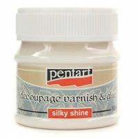 Artystyczny KLEJ + Wernikas Do DECOUPAGE Akcesoria KREATYWNE 50ml Pentart