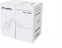 Kabel sieciowy Lanberg LCU6-12CU-0305-S (UTP, 305m, kat. 6, kolor szary)