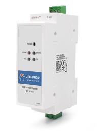 USR-DR301 konwerter RS232 Ethernet DIN-rail