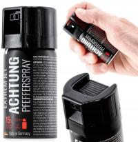 Перцовый аэрозоль немецкий оборонительный газ 15% OC очень мощный поток 40 мл