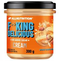 ALLNUTRITION FITKING DELICIOUS CREAM 300G BIAŁA CZEKOLADA Z ORZECHAMI KREM