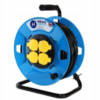 Przedłużacz na bębnie, polwinit OWY H05VV-F 3x2,5mm2 30m