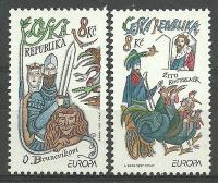 Czechy 1997 Mi 144-145 Czyste **