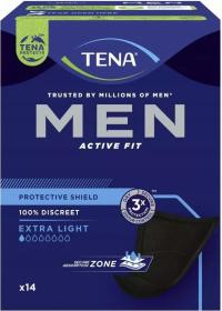Стельки TENA Men EXTRA LIGHT 14 шт x 8 упаковок