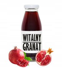 sok z granatu granat 100% naturalny tłoczony 250ml z granatów do koktajli