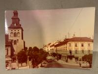 PIOTRKÓW TRYBUNALSKI FRAGMENT MIASTA POCZTÓWKA PTTK PRL