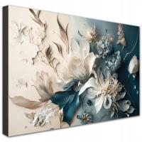 Холст настенная живопись цветок гламур большая гостиная спальня 120X80