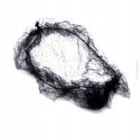 Siatki na włosy cienkie czarne