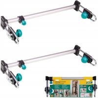 WOLFCRAFT 2шт комплект для установки дверных косяков 3675000