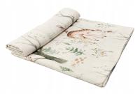 Duży Otulacz Bambusowy Leśny Raj 110x110