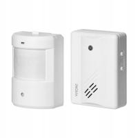 Czujnik ruchu z sygnalizacją bezprzewodową bateryjny 100m AS-5 Virone Orno