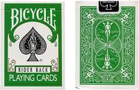 Karty do gry Bicycle Rider Back Green Deck Standardowa talia kart do gier