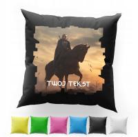 POSZEWKA Z NADRUKIEM BAWEŁNIANA 40x40CM - WIEDŹMIN WITCHER GRA FILM