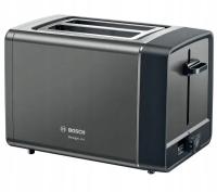 Toster Bosch TAT5P425 srebrny/szary 970 W