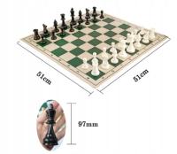 97 мм стиль доски 51 см мм средневековые шахматы