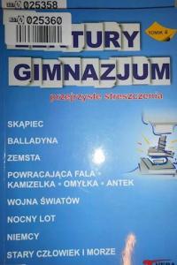 Lektury gimnazjum t. 4 Skąpiec... - Praca zbiorowa