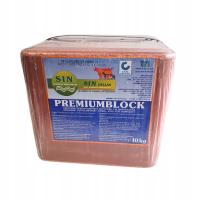 Минеральная натуральная морская соль для коров, лошадей, коз, PREMIUMBLOCK 10 кг