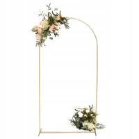 Стойка для воздушных шаров, арка для воздушных шаров, фотостена, металлический фон для свадебной вечеринки, 2 м