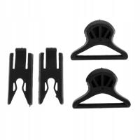 36mm Military Goggle Swivel Clips for Fast Black