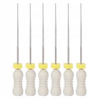 Profesjonalne pliki kanaów korzeniowych ze stali nierdzewnej M6