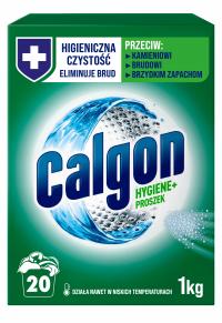 Calgon Hygiene+ Proszek Czyszczący Odkamieniacz Do Pralki 1kg