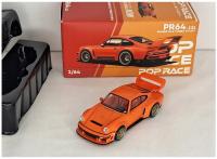 Pop Race 1:64 Porsche Singer DLS Turbo (Track) orange PR640131