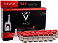 VICHY Dercos Aminexil Clinical 5 Męski kuracja na wypadanie włosów 21x 6ml