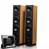 Kolumna głośnikowa Tonsil Maestro III brązowa trójdrożna bass-reflex