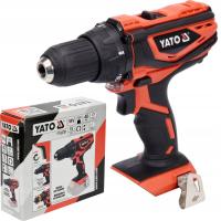 Аккумуляторная дрель YATO 18V 42NM LED YT-82781 2-ступенчатая литий-ионная аккумуляторная дрель