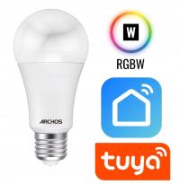 ŻARÓWKA LED SMART WIFI E27 7W 600 RGBW TUYA INTELIGENTNA KOLOROWA STEROWANA
