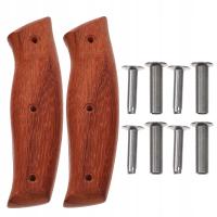 SOLIDNY UCHWYT DO NOŻA KUCHENNEGO Z NATURALNEGO DREWNA