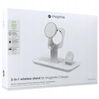 Stacja indukcyjna Mophie MagSafe 3w1 biała