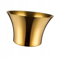 Wiaderko na lód na przyjęcia Wielofunkcyjne lekkie wiaderko do szampana złote