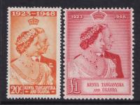 KENIA UGANDA TANGANIKA kolonia angielska (*) Mi 82-83