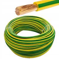 PRZEWÓD KABEL ŻÓŁTO-ZIELONY LINKA UZIEMIENIE UZIOM PE LGY 10mm 5m