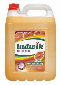 SKUTECZNY uniwersalny płyn czyszczący Baking Soda 5L Ludwik KONCENTRAT