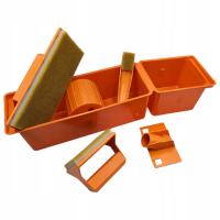 Euromal zestaw malarski duży pojemnik do malowania ścian futryn sufitów