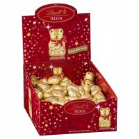 Lindt Teddy Milk Miś Mini Figurka z Czekolady Święta Mikołajki 1szt 10g