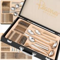 SZTUĆCE ZESTAW OBIADOWY KOMPLET 72 ELEMENTY DLA 12 OSÓB