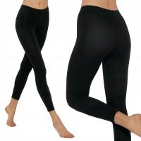 LEGGINSY kryjące BAWEŁNIANE długie r L/40