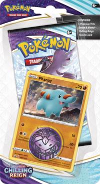 Pokemon TCG Chilling Reign Checkl Blister Phanpy