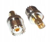 Адаптер Aksotronik 010056 SMA male-UHF Female