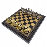 Эксклюзивные латунные шахматы Italfama 28x28 см