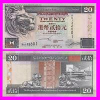 HONG KONG 20 DOLARÓW 2001 UNC Dziedzic67