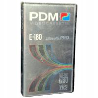 Новый VHS PDM UHG PRO E180 видео кассета пластиковая коробка уникальный